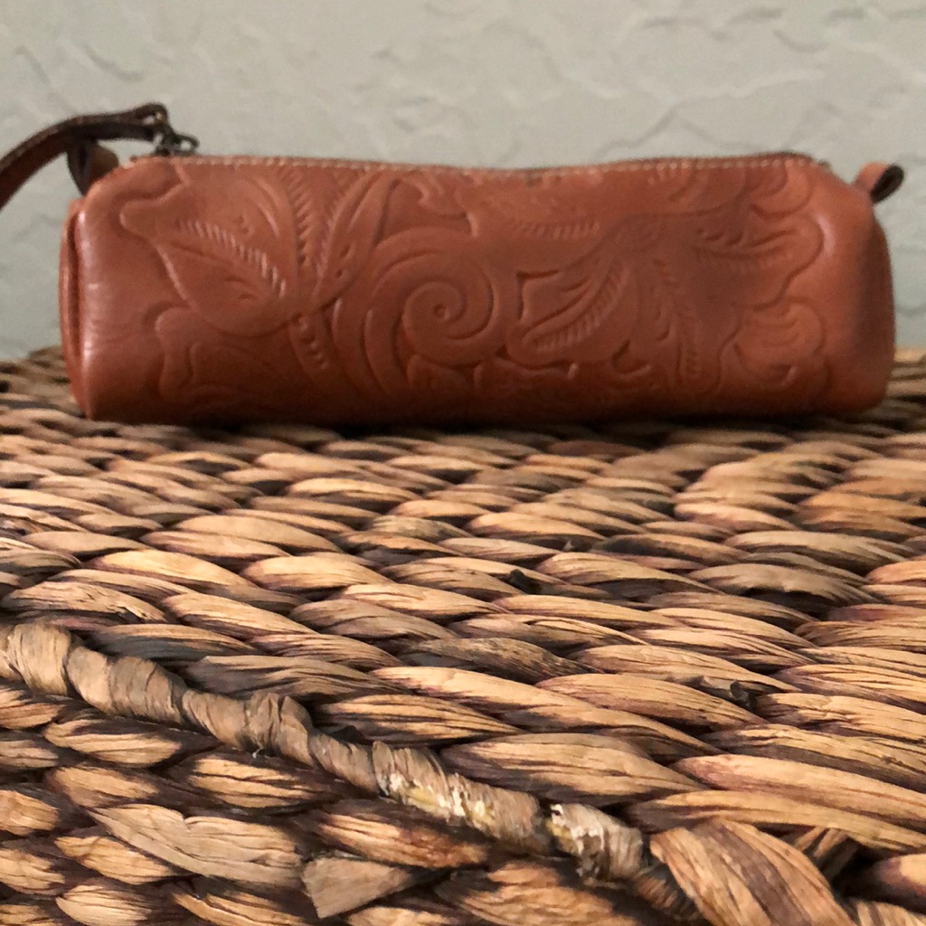 Patricia Nash Leather Wristlet